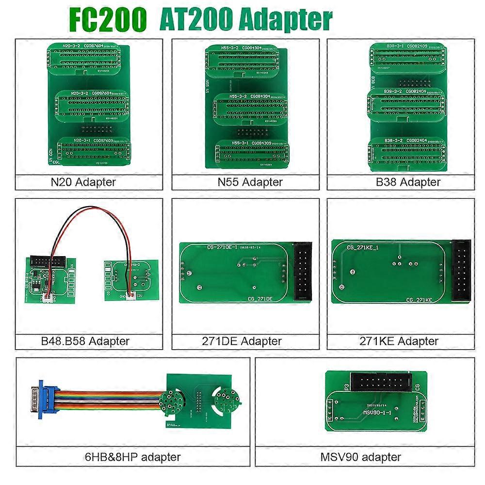 DI FC200 ECU Programmer ISN OBD Reader Update Version of AT-200 Supports 4200 ECUs and 3 Operating Modes