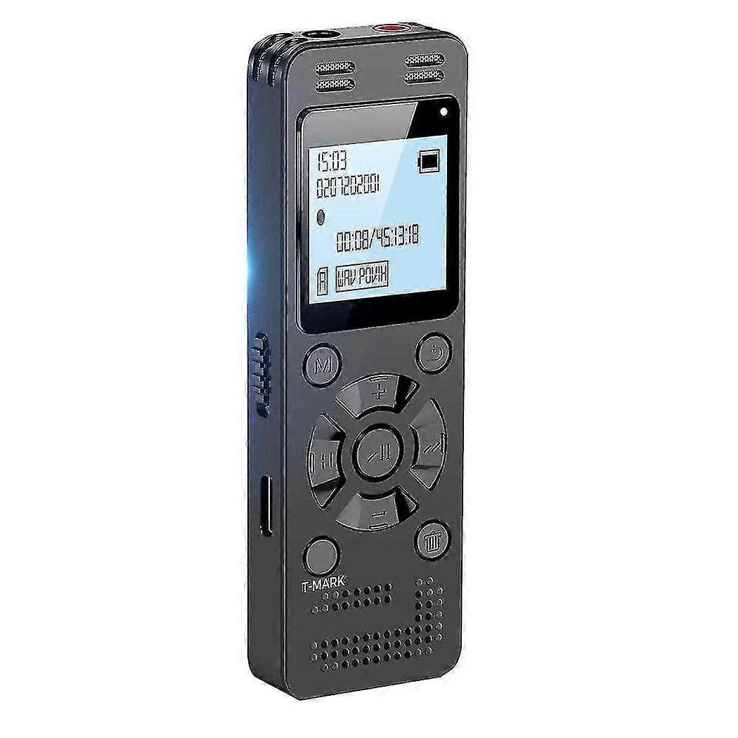 32gb Digital Voice Recorder For Lectures Meetings Voice Activated Recording Device Audio Recorder W