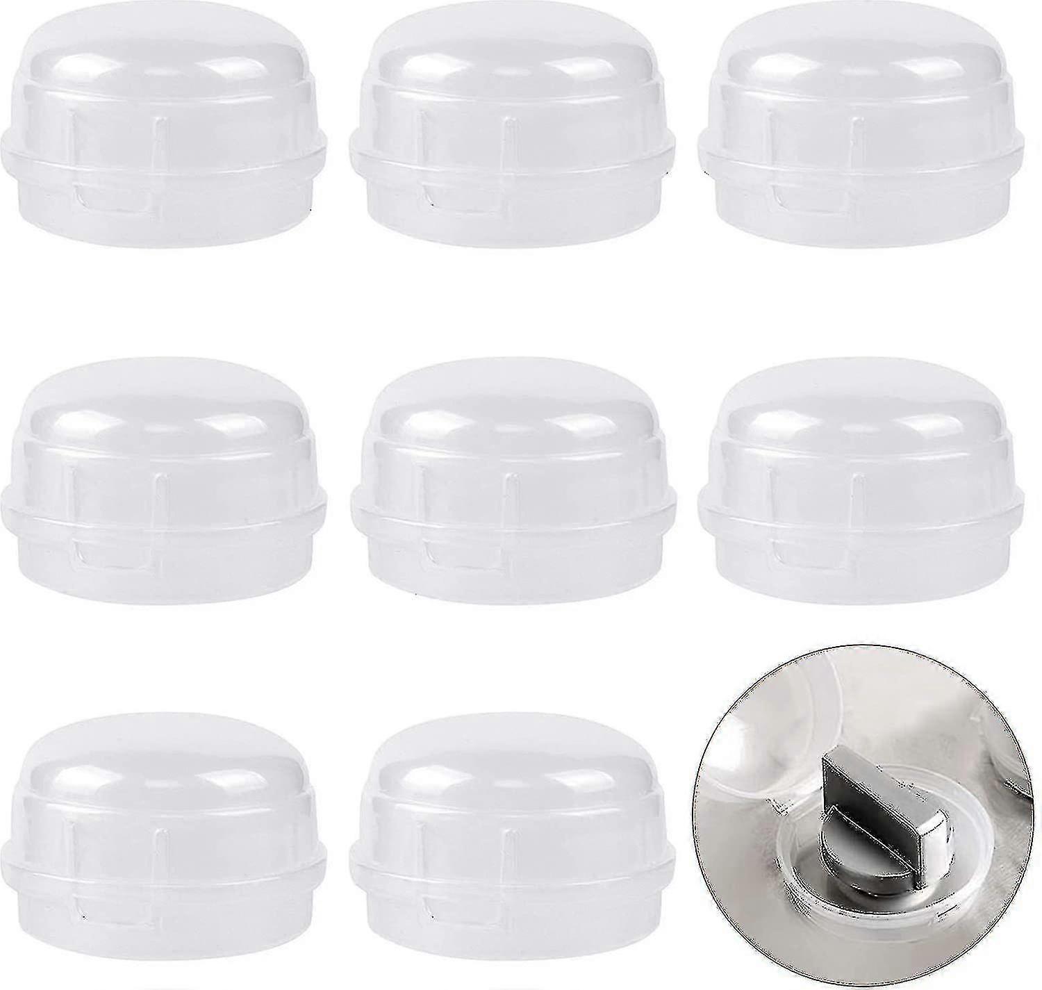 8pcs Stove Protection, Gas Stove Knob Covers For Child Safety, Clear Baby Stove Knob Covers, Stove Child Proof Knobs