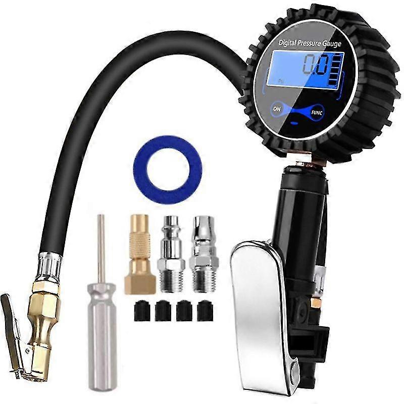 Portable Portable Air Compressor With Pressure Gauge Inflatable Pump For Car