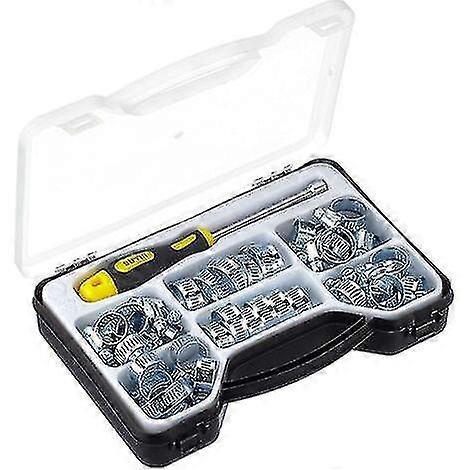 Cable Ties Cable Tie Set, Multi Gauge Clamps (50pcs)