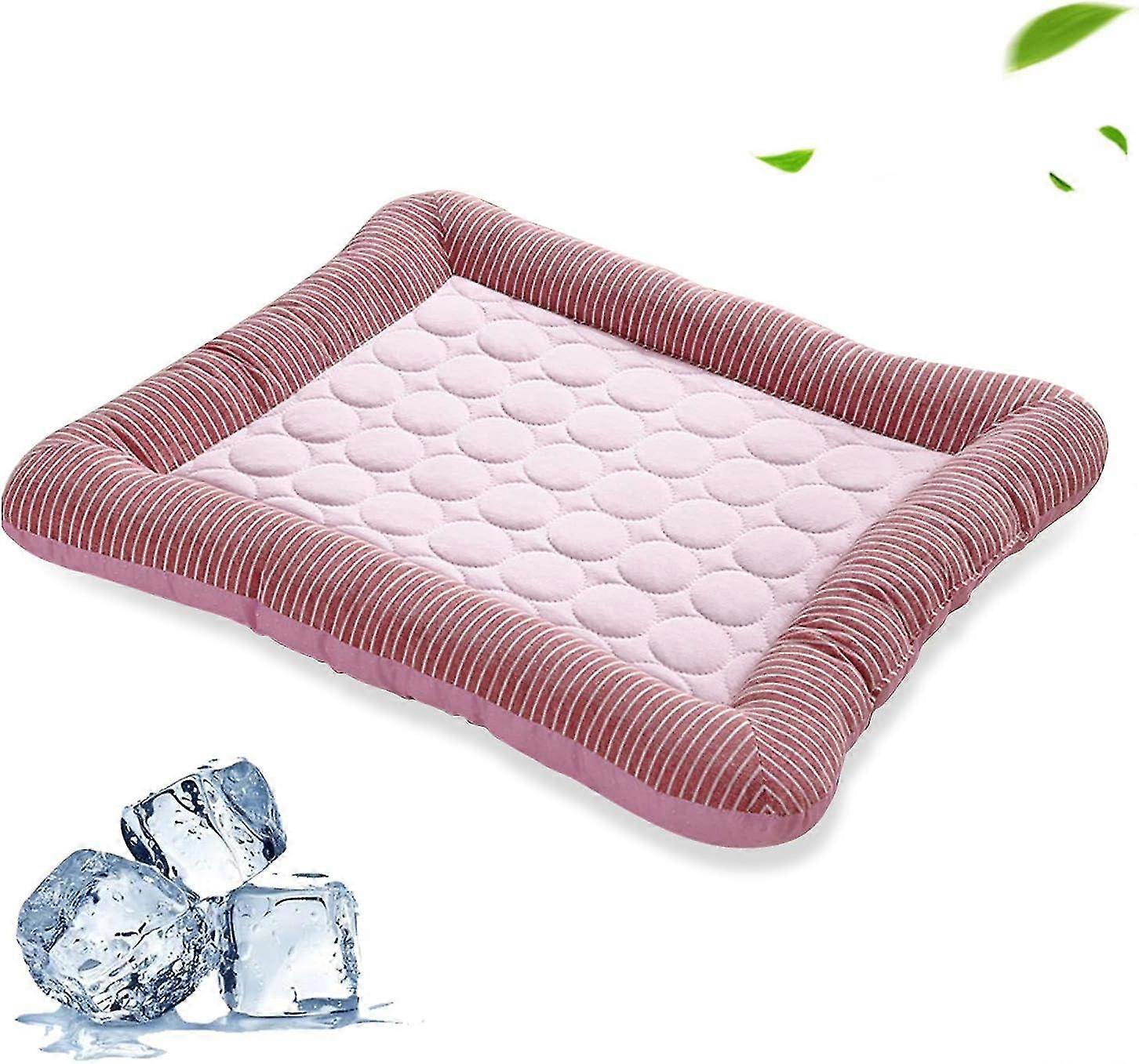 Washable For Large Medium Small Pets Sleeping Summer Cool Dog Bed Mat Crate Pad Anti Slip Tatami Mattresswashable For Large Medium Small Pets Sleeping