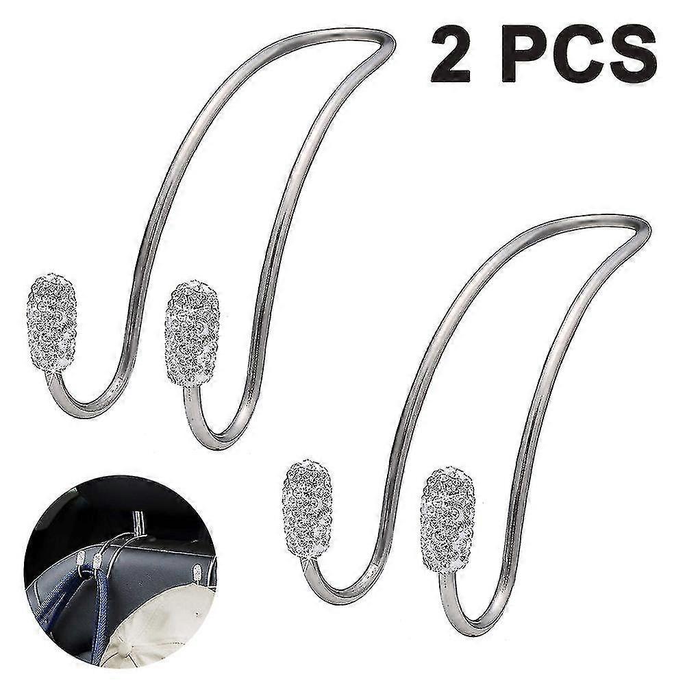 Car Hooks, Universal Car Headrest Hangers Organizer Seat Headrest Hooks, Auto Backseat Hanger Storage Universal For Suv Truck Vehicle.