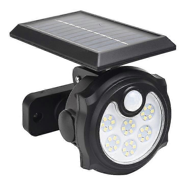 Led Solar Wall Lights With Human Body Sensing And Lighting Control Functions