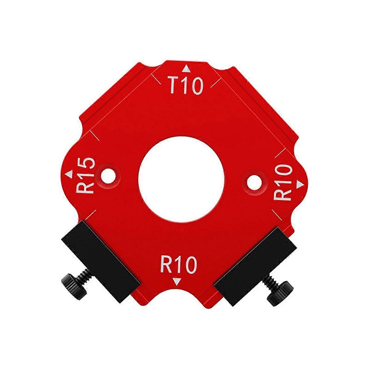 Woodworking Router Templates Arc Angle Positioning Template, Inner/Outer Corner Arc Mold, Reusable