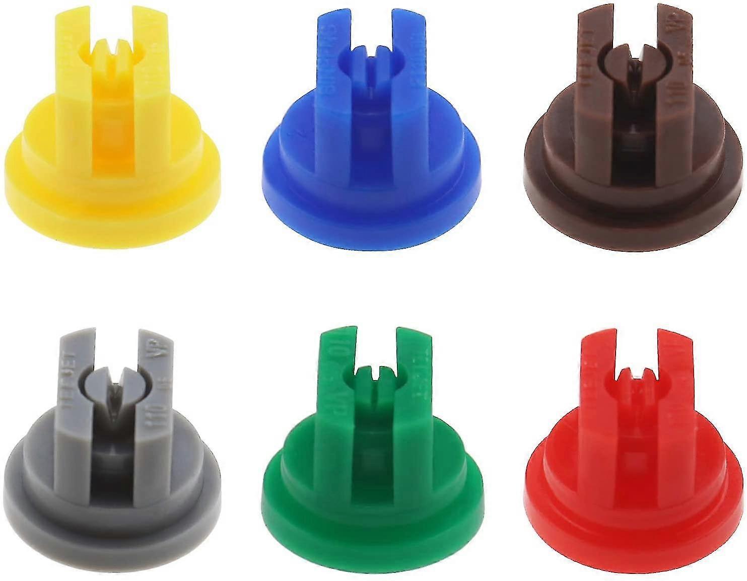 Flat Nozzle, Sturdy And Durable, Suitable For Washing Car Windows And Watering (pack Of 6)