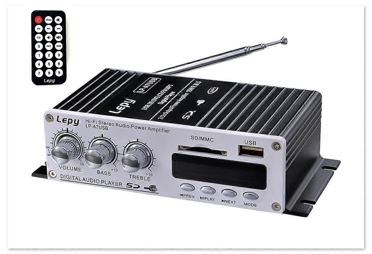 Bluetooth stereoversterker, Bluetooth USB / MP3 / auto digitale audioluidspreker