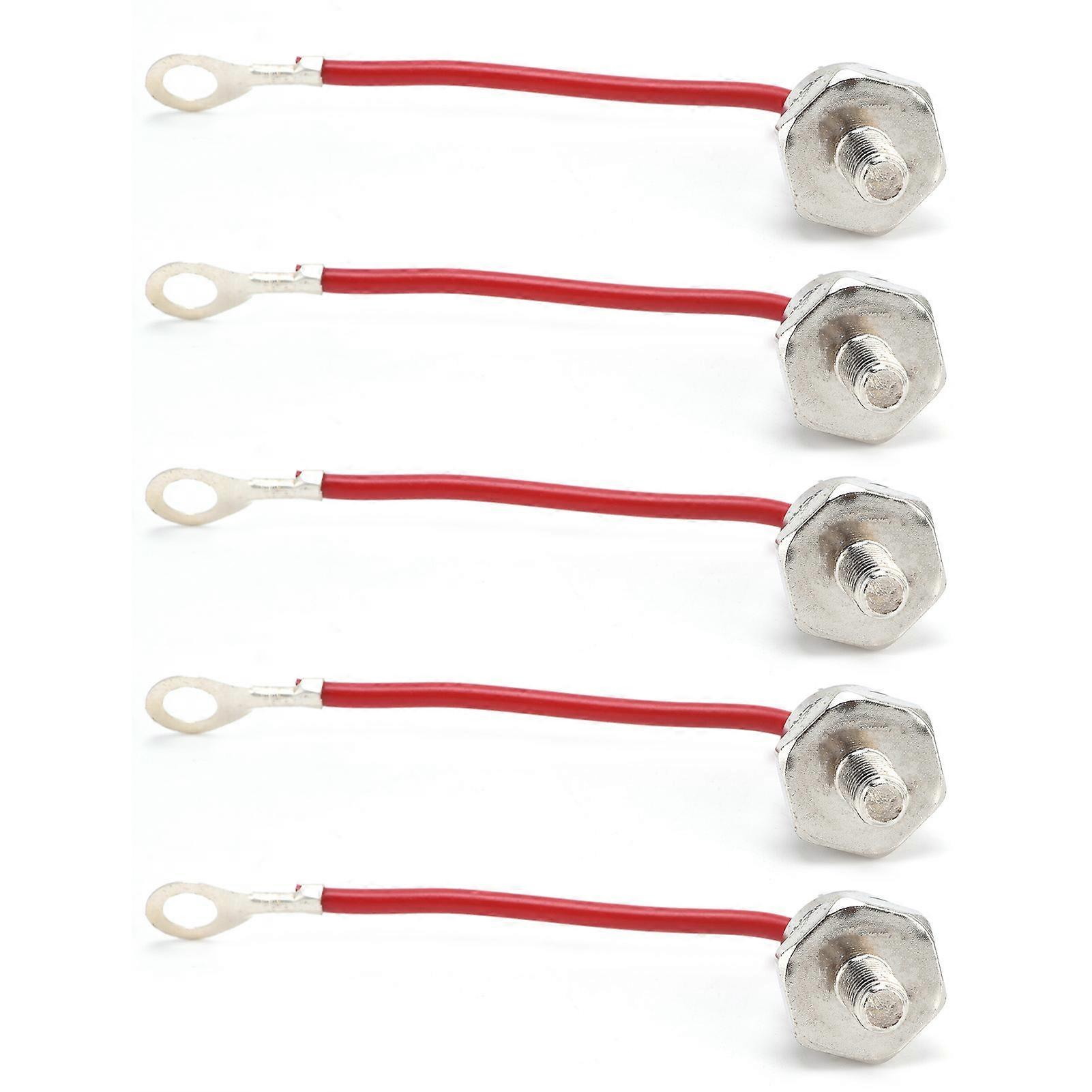 5Pcs Rectifier Diode Brass Spiral Module Forward Reverse Polarity for Converter ZX70?12