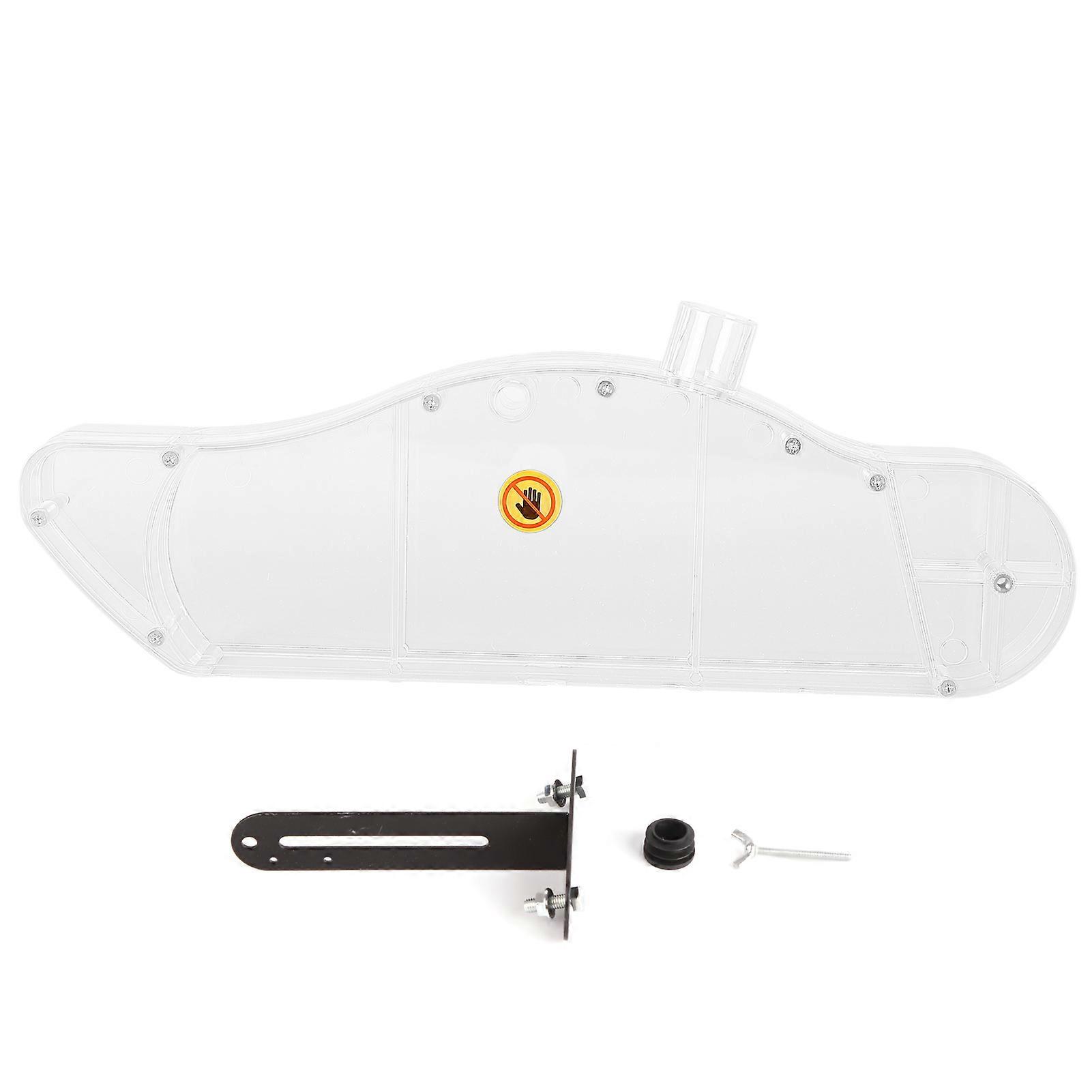 Pokrowiec ochronny na piłę stołową Akrylowa przezroczysta osłona pyłoszczelna do 7-calowej piły stołowej do drewna