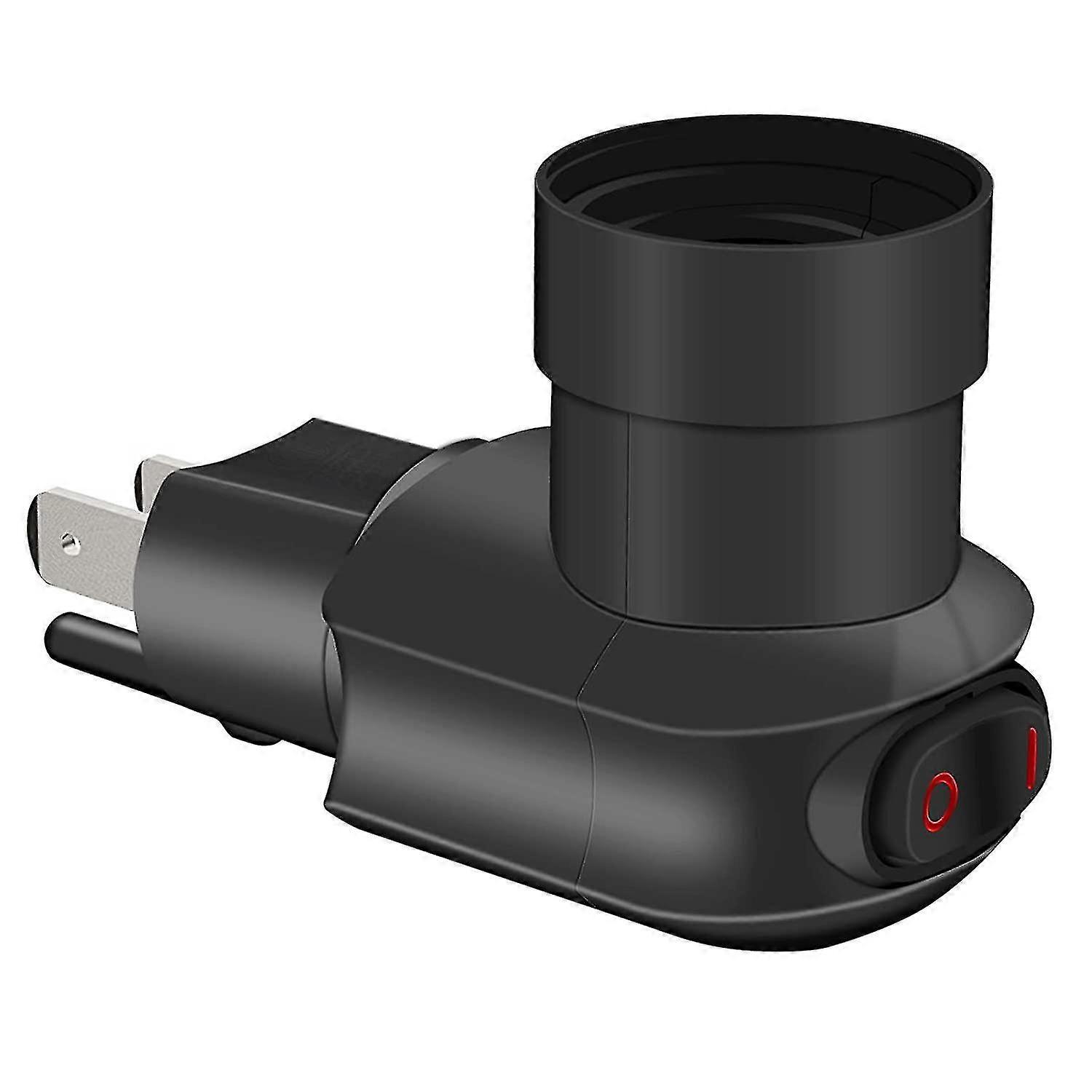 Plug In Light Socket. Outlet To Light Bulb3-prong Outlet Socket Adapter. 360