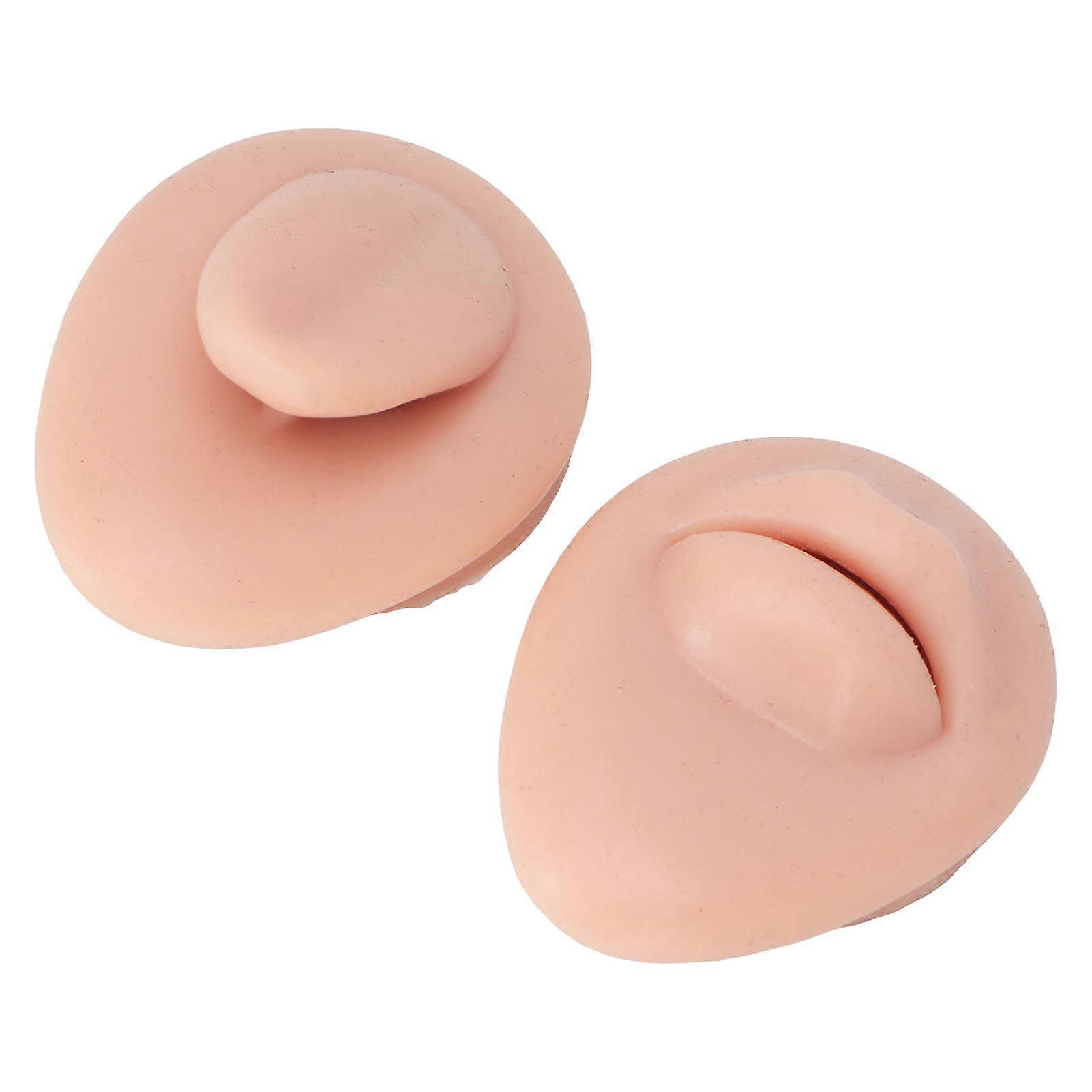 Modèle de langue de bouche en silicone simulé Modèle d’affichage de goujon de langue de bouche humaine simulé Ensemble de couleur de peau claire