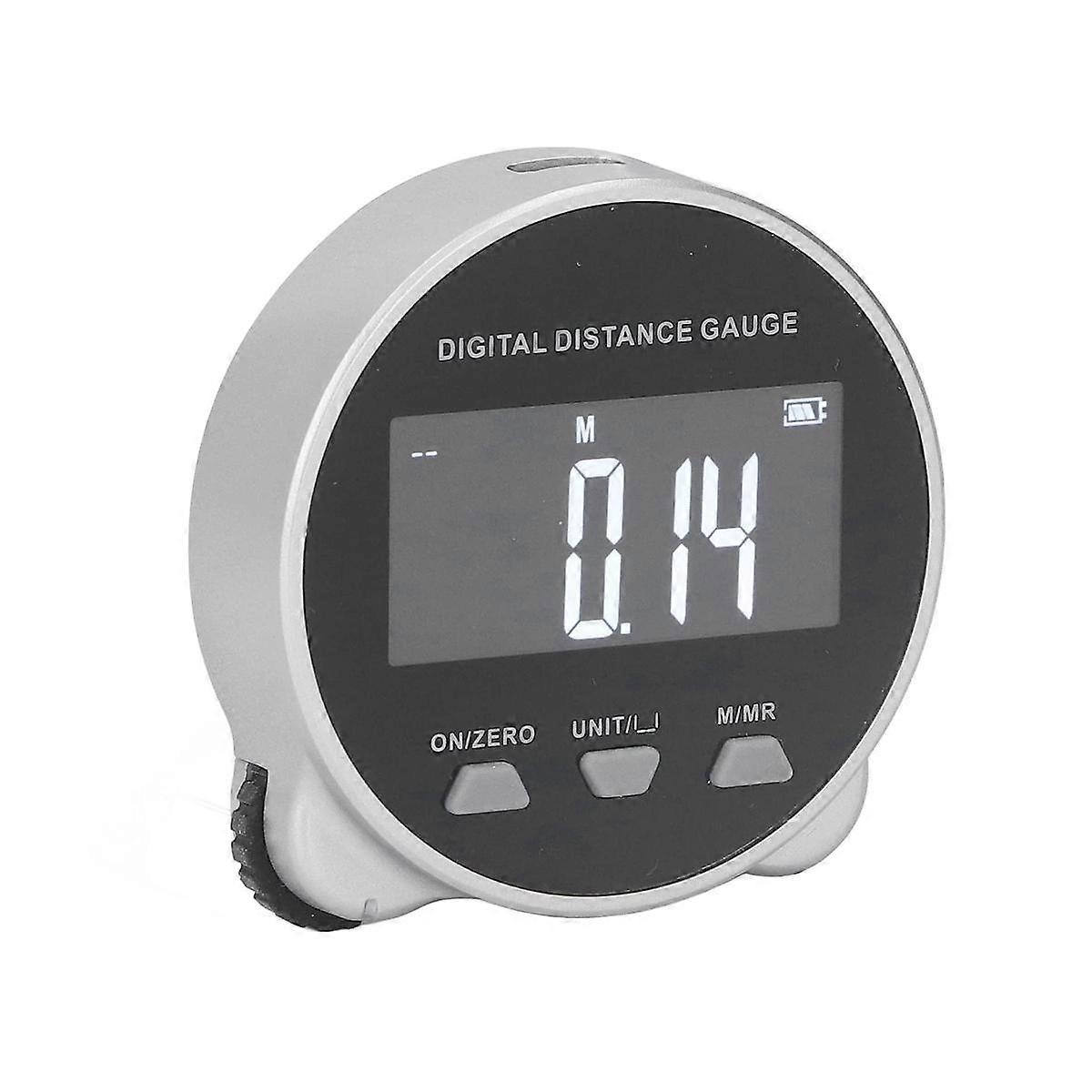 Digital Tape Measure, 656 Ft High Accuracy Electronic Rolling Ruler with LCD Display, Electronic Ru