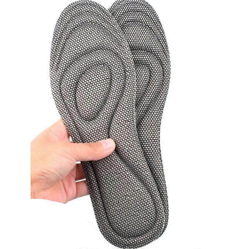 2 Pairs 3D Sports Shoe Insoles,Plantar Fasciitis Feet Insoles Shock Absorption Inserts Arch Insoles, for Sports, Running, Climbing, Deodorant, Soft, B