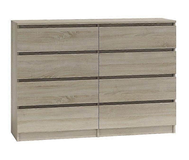 Kommode Malwa M8 140 Eiche Sonoma