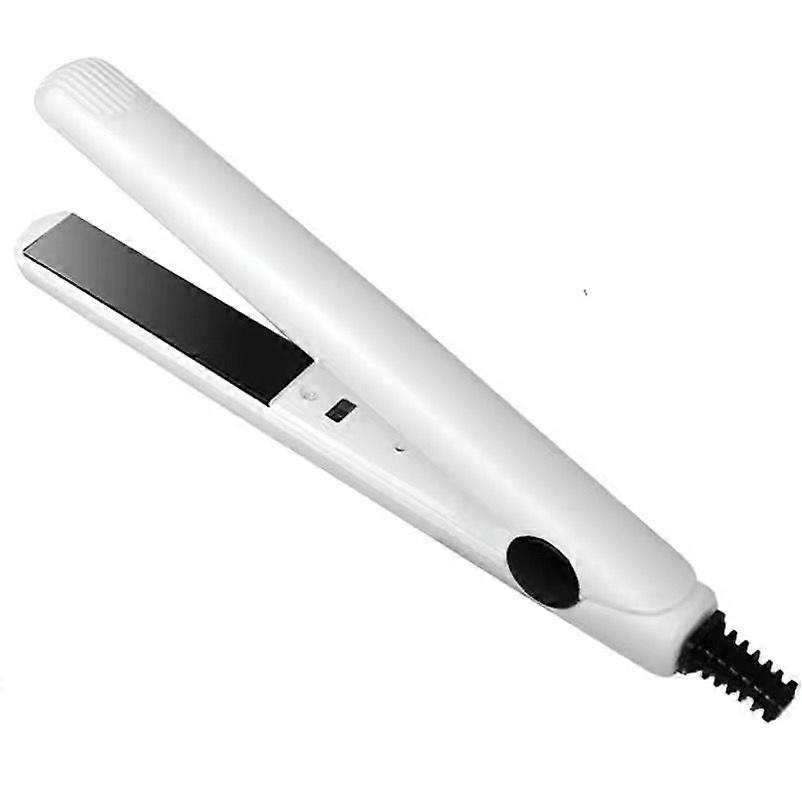 Straight hair curling iron