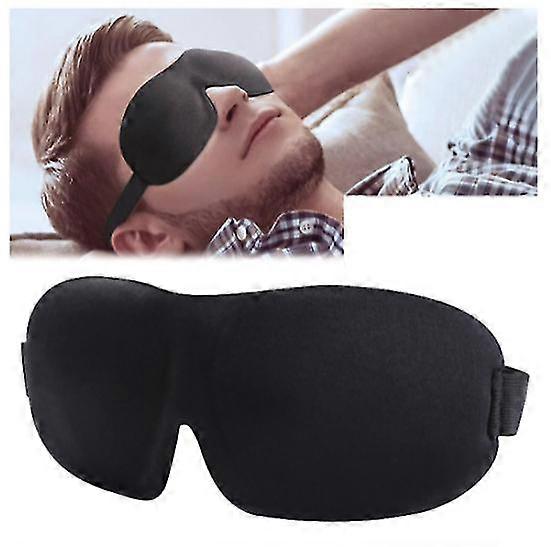 søvn maske øyenskygge 3d øyne sovemasker svamp bind for øynene netter deksel
