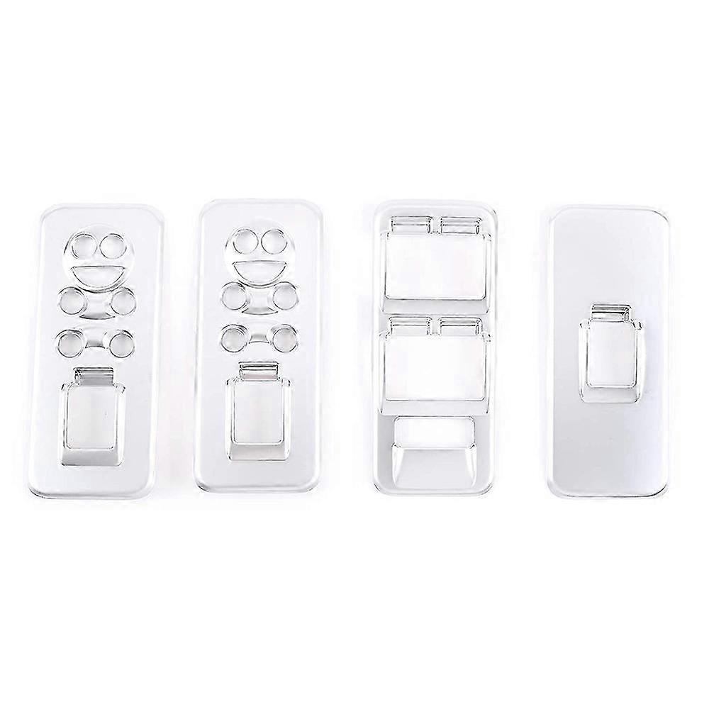 Car Window Lift Switch Button Control Panel Frame Cover Trim for 3 LR3 Range Sport