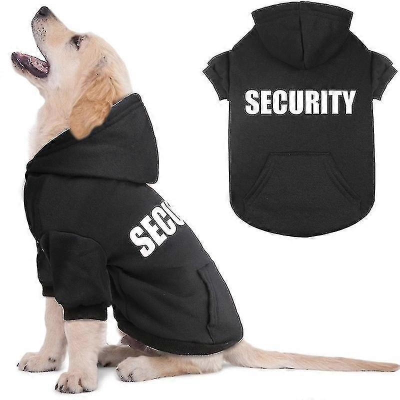 Pulls pour chiens pour grands chiens Sweat à capuche de sécurité pour chien avec poche