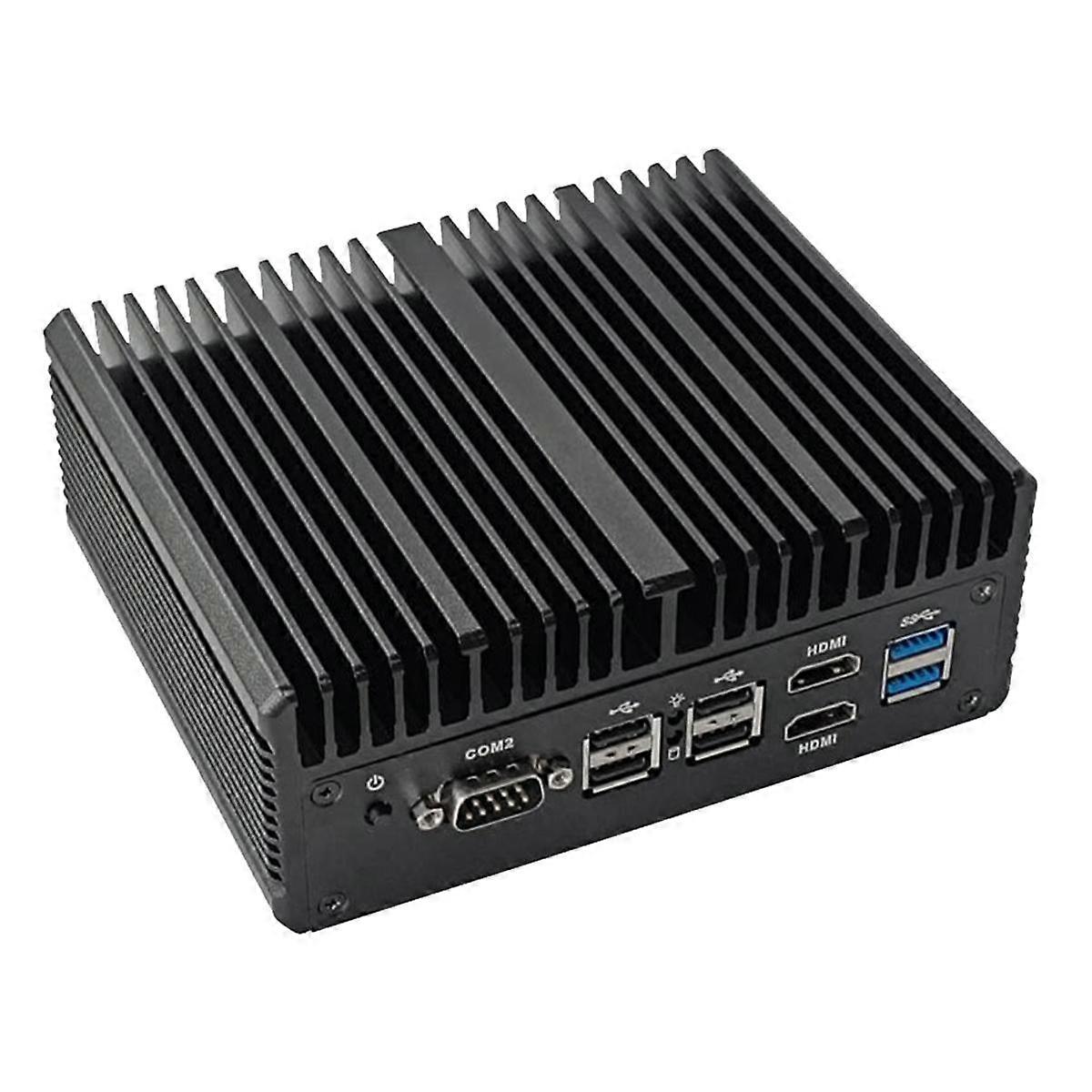 N100 Firewall Computer Soft Router DDR5 4800MHz 4x2.5G I226 LAN-ondersteuning M.2 NGFF SSD Industriële ventilatorloze mini-pc