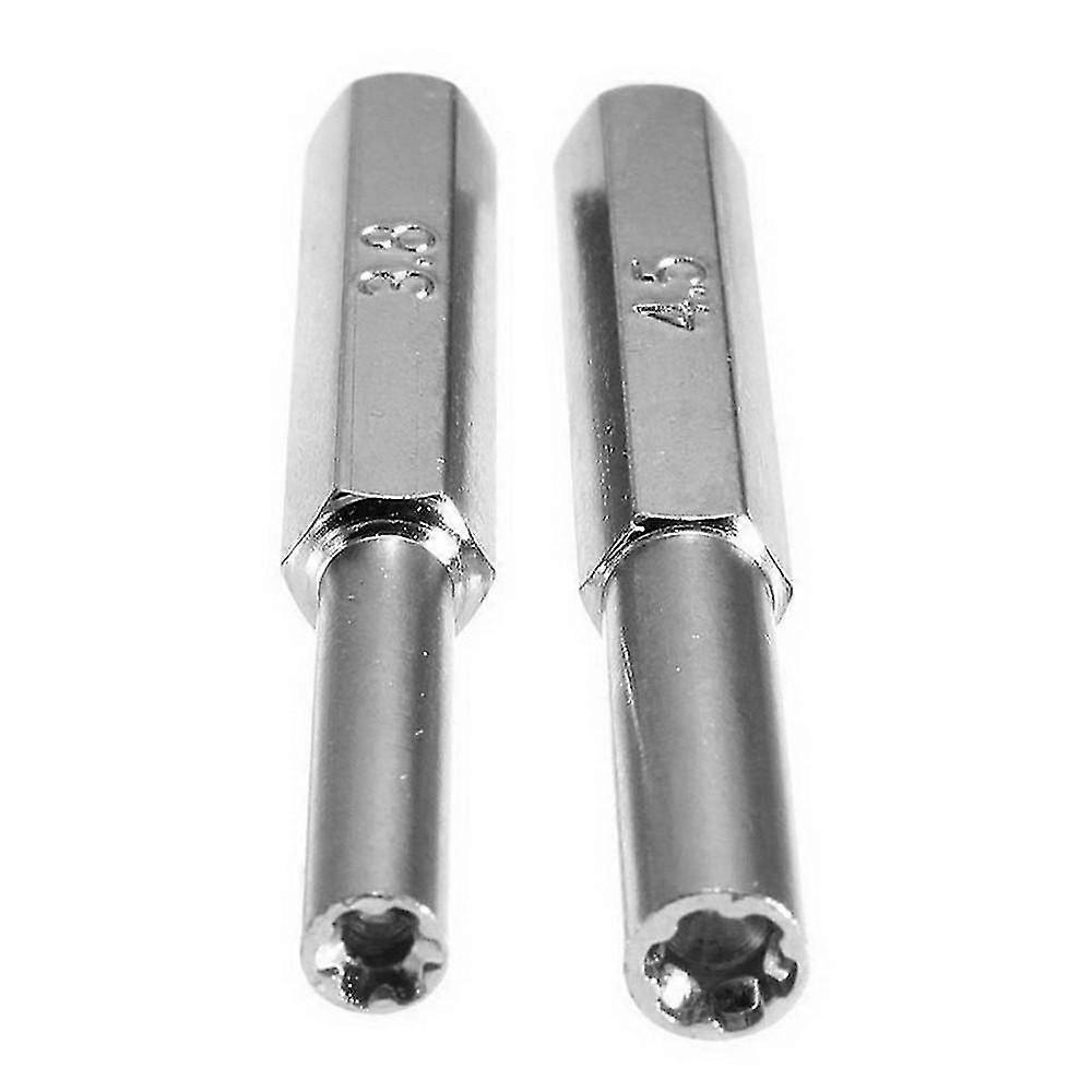 2 Pcs New 3.8mm + 4.5mm Security Screwdriver Tool Bit Gamebit For Nes N64 Gameboy