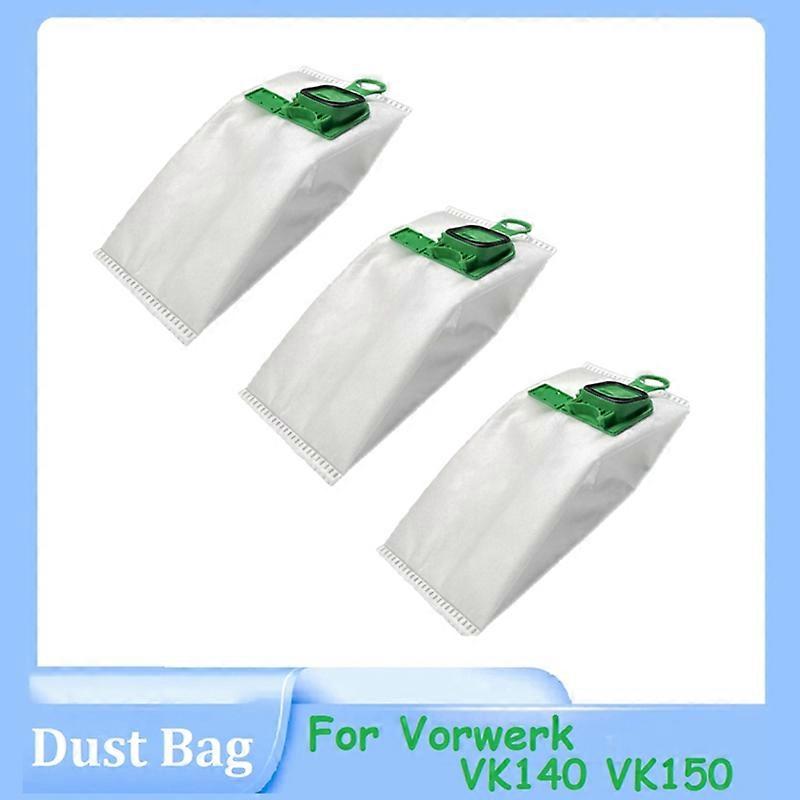 12 stk støvpose for Vorwerk VK140 VK150 Robotics Cleaner FP 140 / 150 reservedeler