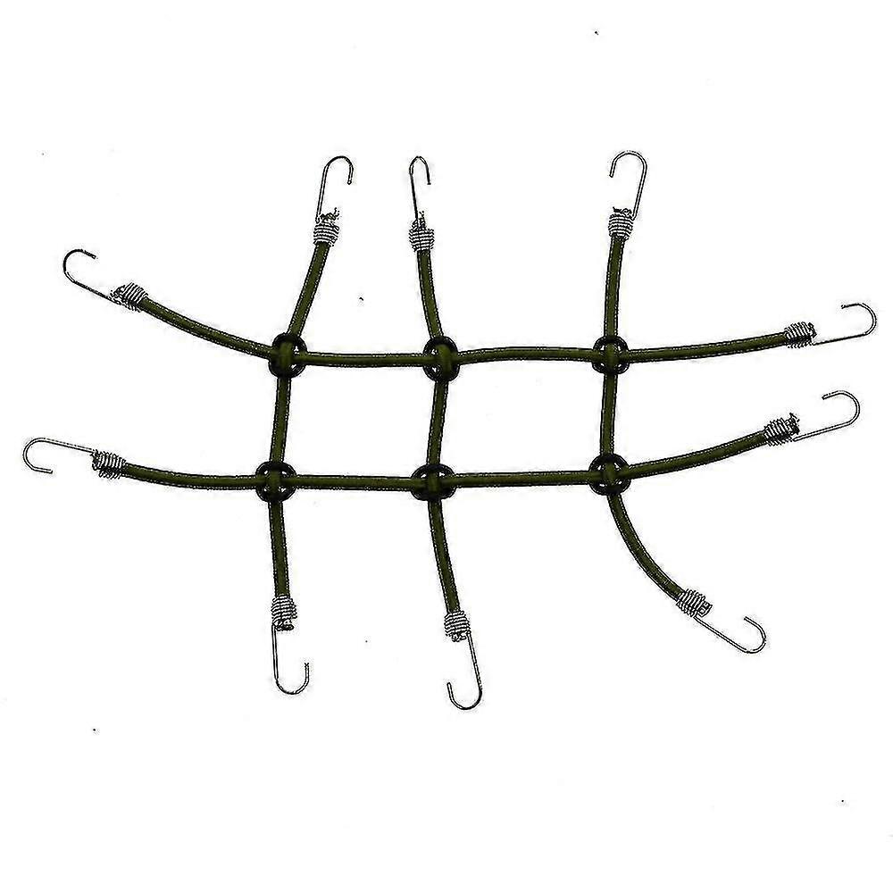 Jinglin Rock Crawler Elastic Climbing Car-roof Luggage Net(1pcs,green)