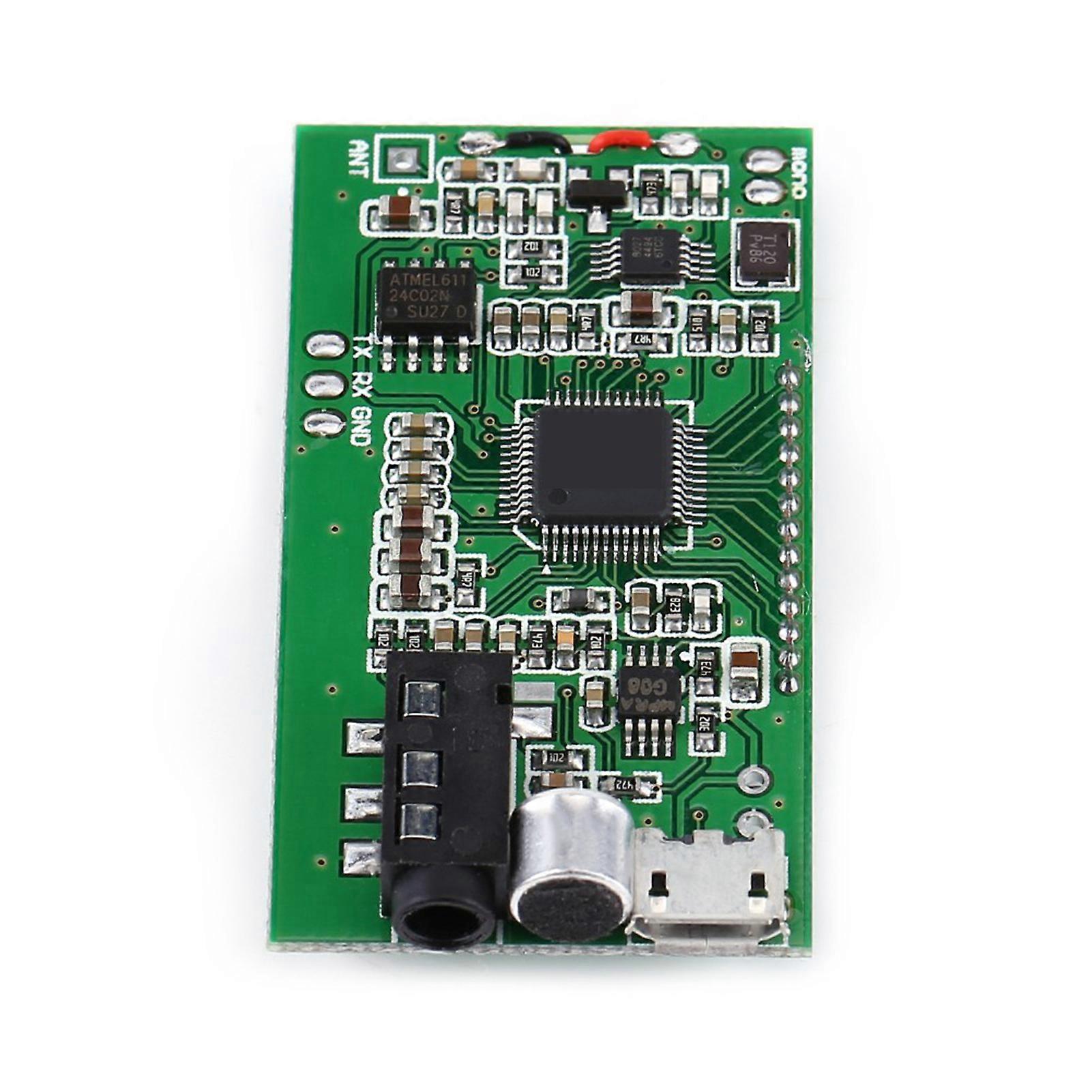 Digital Wireless Microphone Stereo FM Transmitter Module 87-108MHz - DSP & PLL