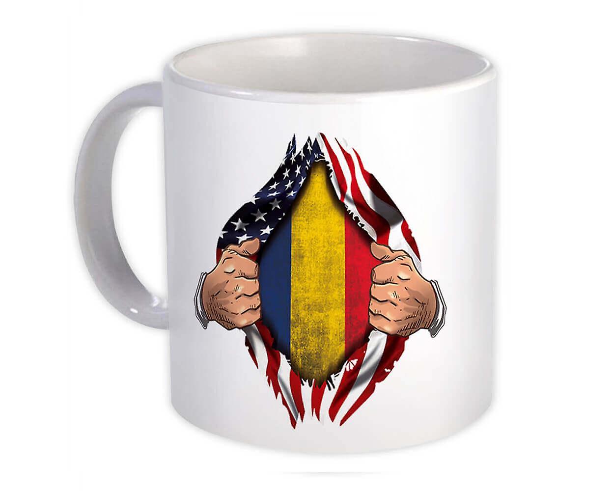 Gift Mug: Romania Flag
