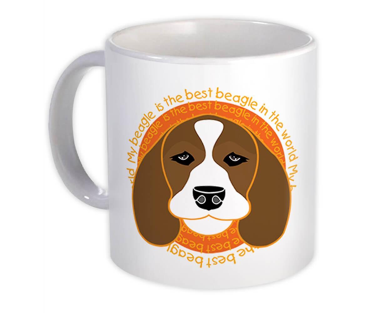 Gift Mug: Beagle Cartoon Dog
