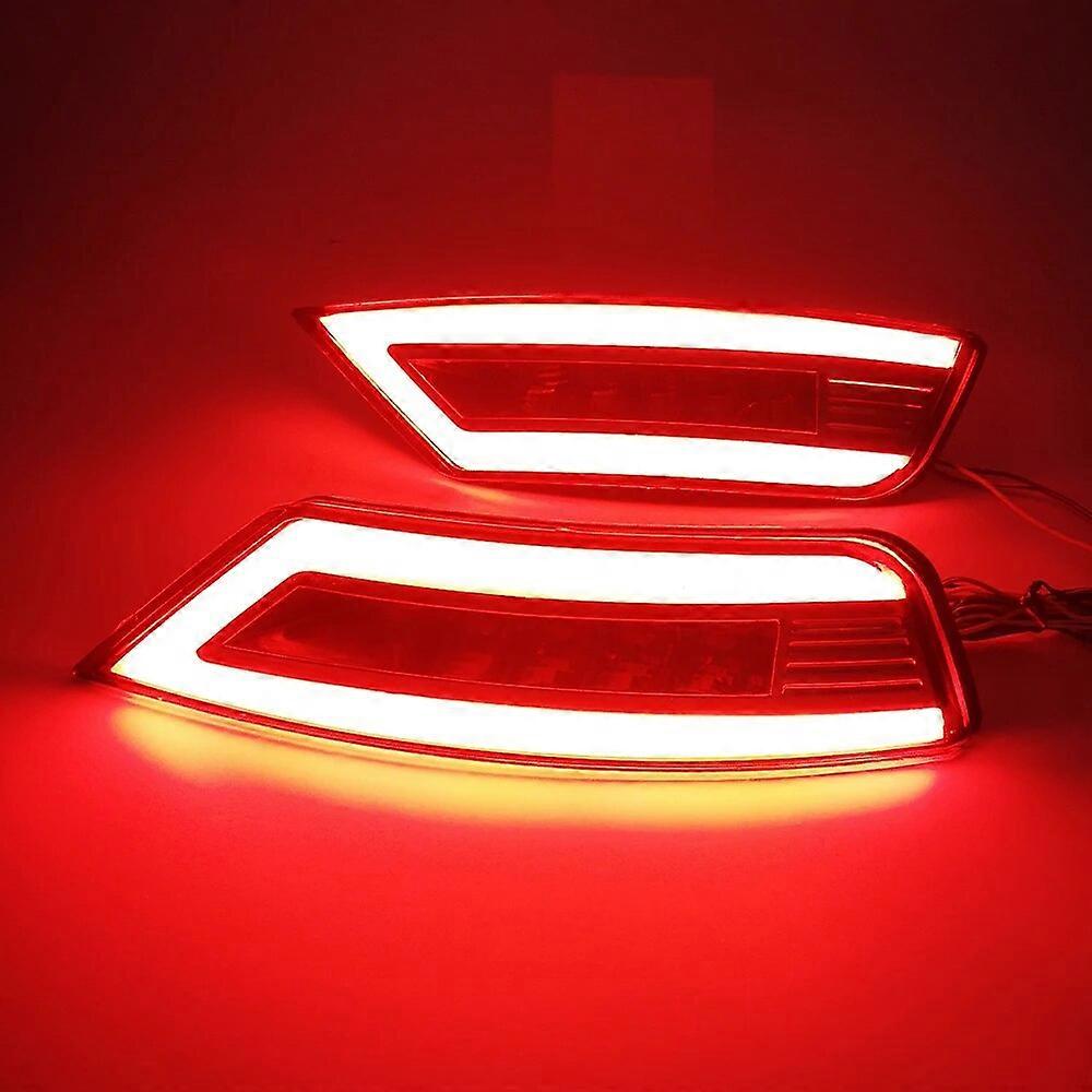 1 Set For Ford Focus Hatchback 09-13 Ecosport 13-20 Kuga Escape 13-18 rear tail bumper lamp Reflector fog light turn signal