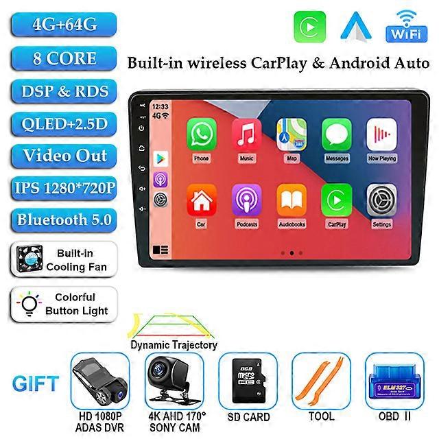 Android 12 For LADA BA3 Granta 2011 - 2017 Car Radio Multimedia Video Player Navigation GPS Autoradio Stereo RDS DSP Carplay