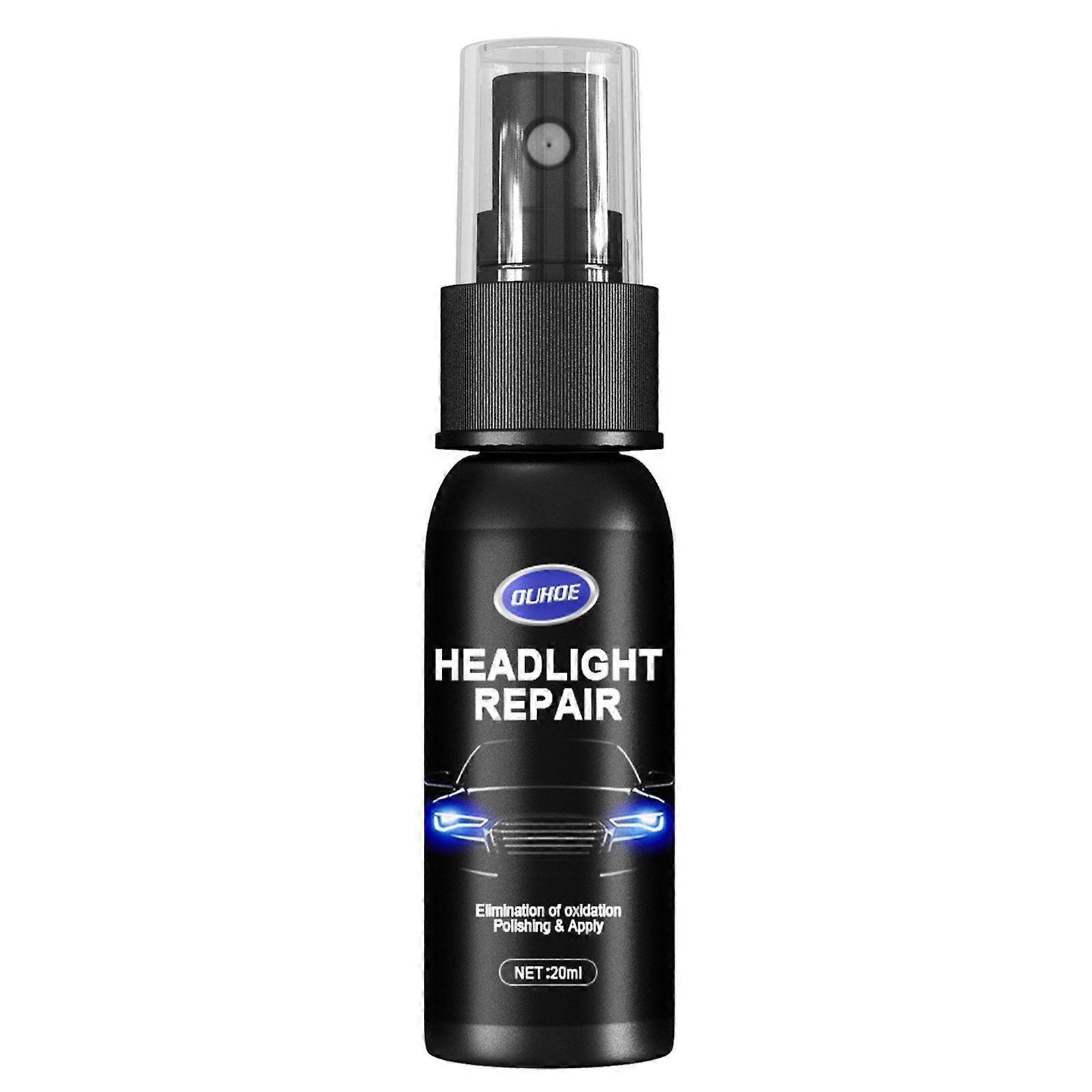 Car Headlight Repair Fluid|Auto Light Restoration Liquid|Headlamp Cleaner,Instantly Remove Oxidatio
