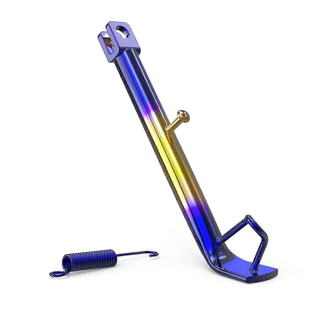 ATV دراجة نارية عالمية قابلة للتعديل حامل حامل جانبي حامل وقوف السيارات الرف دعم القدم سكوتر E-الدراجة حامل الوقوف