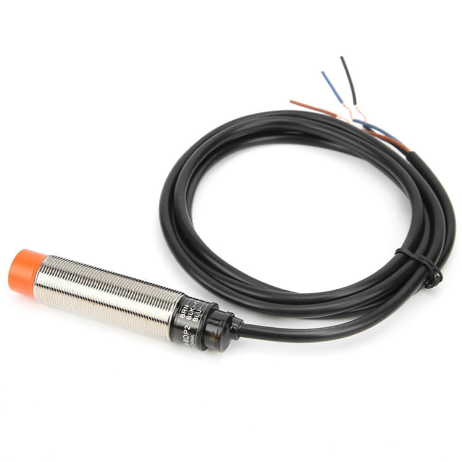 Cylindrical Detection Sensor 10-30VDC 3-Wire NC BERM Proximity Switch