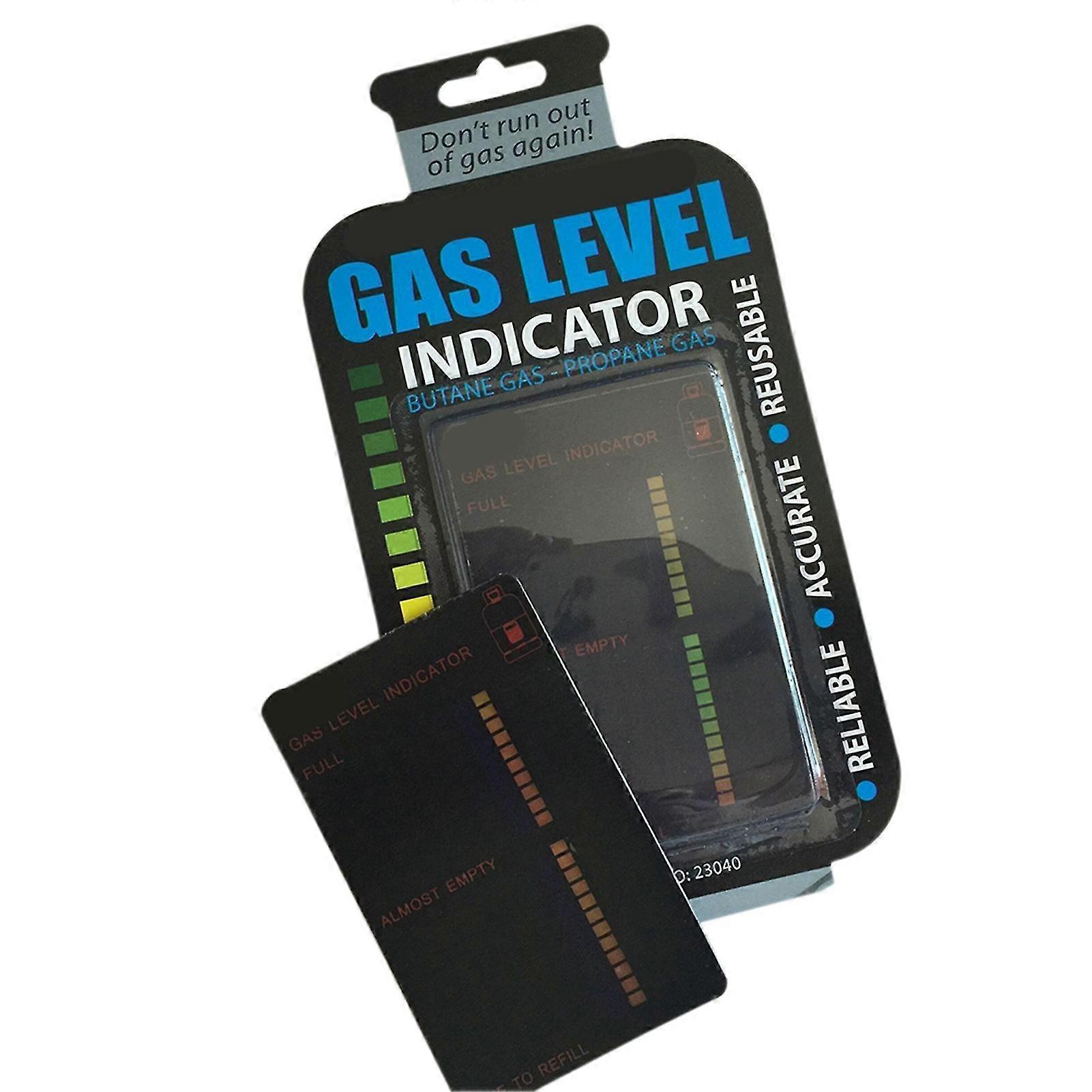 LCD Display Magnetic Gas Level Indicator for Home Kitchen Gas Tanks