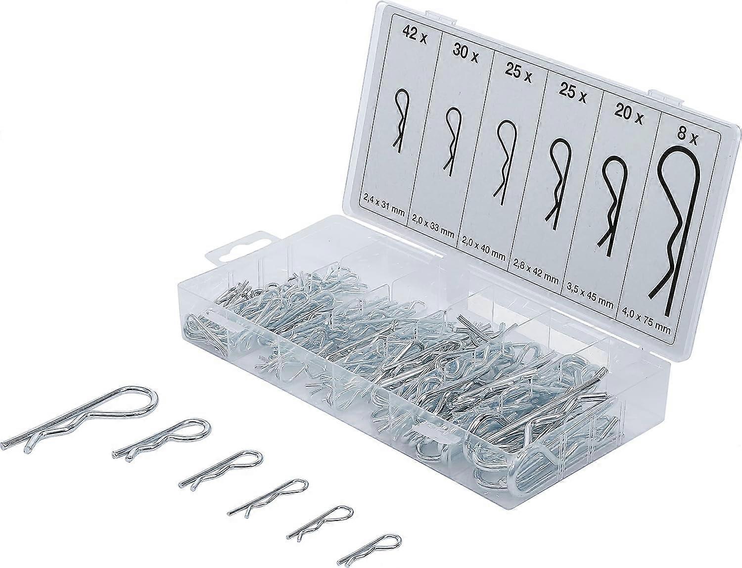 Federstift-Sortiment |  2,4 - 4,0 mm | 150 Stück