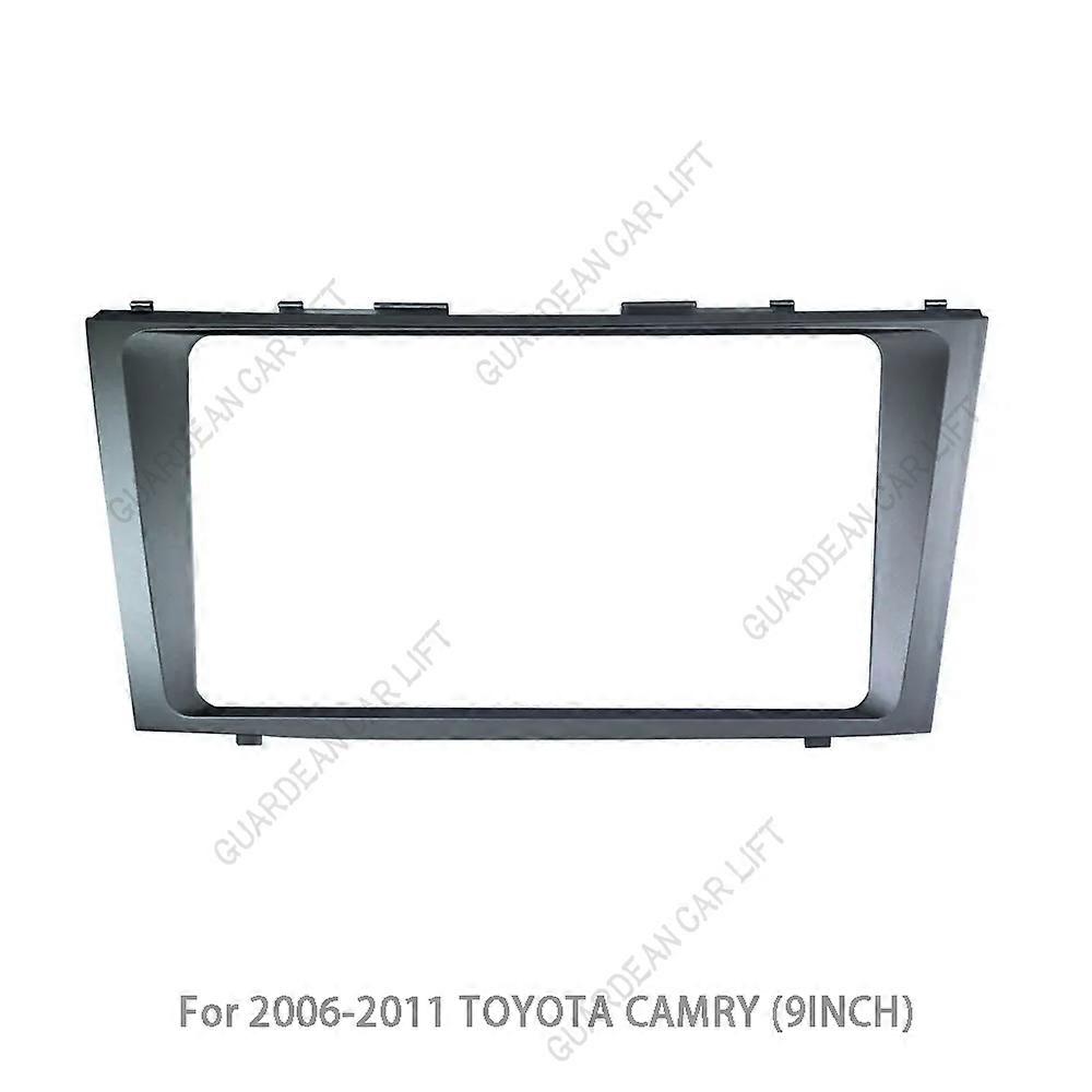 Car Radio Fascias For Toyota Camry 2006-2011 (9Inch) Android GPS MP5 Stereo Player 2 Din Head Unit DVD Panel Dash Frame Trim Kit