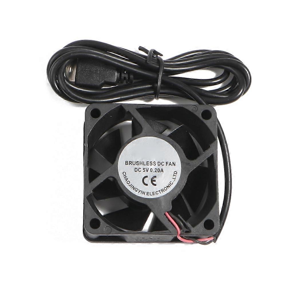 1Pack 60mm USB Fan 5V Brushless DC Cooling Fans for PC Computer Case Cooler