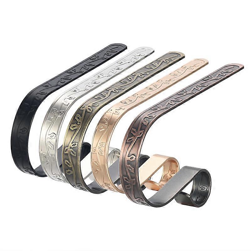 5 Pieces Stocking Holder Chimney Hook Christmas Hook Christmas Gift