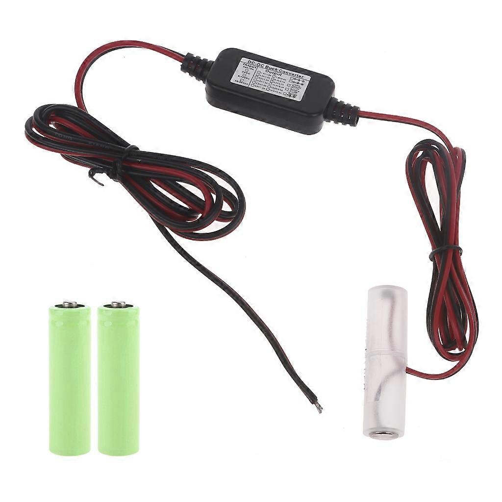 4.5V AA Dummy Battery Adapter Power Supply Cable Replace 3x1.5V AA Battery