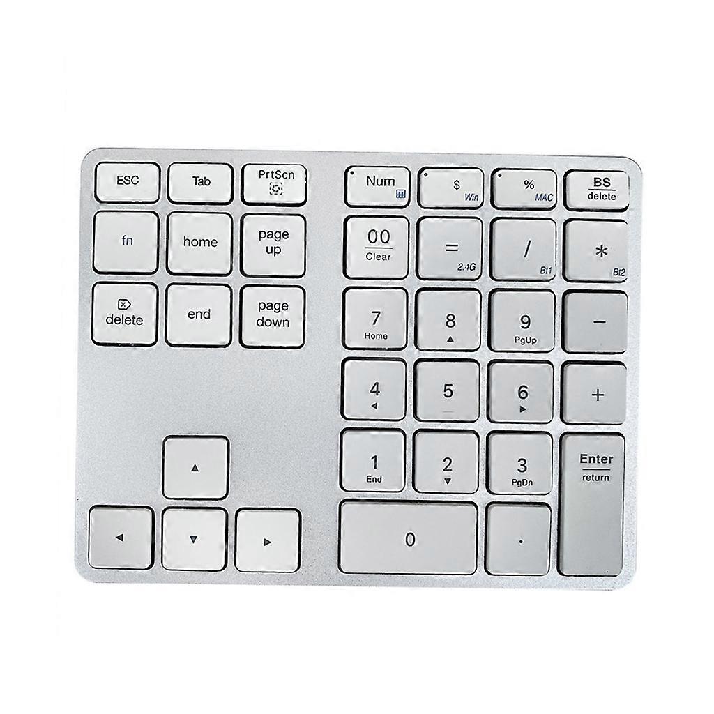 35 Keys Bluetooth-compatible Wireless Numeric Keypad Mini Numpad MC-308DM