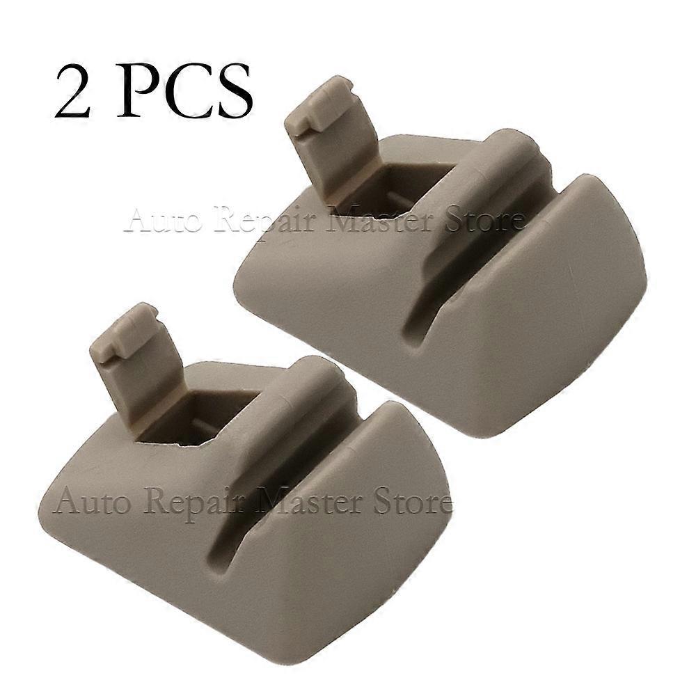 2Pcs/1Pc YS4Z5404132AAA Grey Sun Visor Retainer Clip For Ford Focus 2000 2001 2002 2003 2004 YS4Z-5404132-AAA