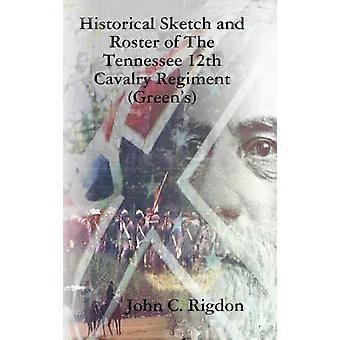 Historical Sketch And Roster Of The Tennessee 12th Cavalry Regiment Greens - John C. Rigdon