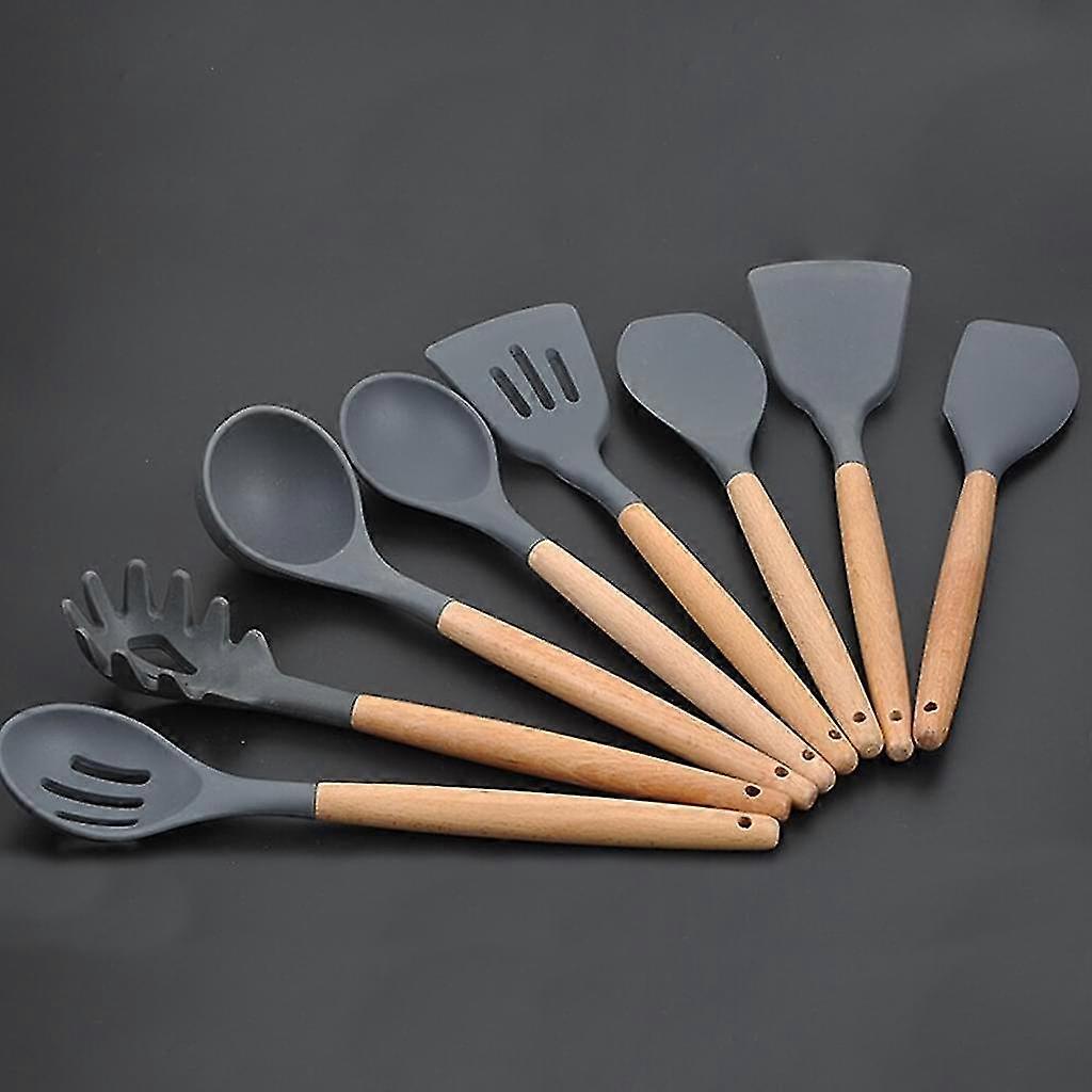 Silic Kit Utensils Set, 8 Pieces Of Kit Utensils, Ware, -ant Ing Utensils, Ba, Ing, Non-stick Ing Tongs, Whis