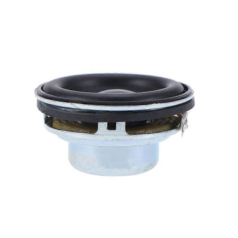 1Pcs 40MM Full Range Speakers 4 Ohm 5W Enthusiast Flat Arc Rubber Speaker Subwoofer Audio Components
