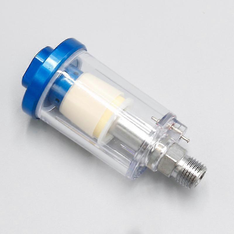 מלכודת מים קטנה, כלי לחות מסנן אוויר לאקדח ריסוס אוויר (2 יחידות, צבע שקוף)