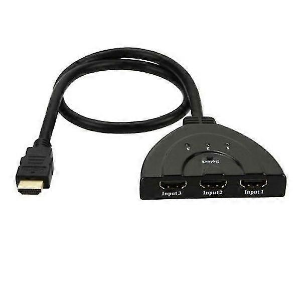 Latest 3 Port To 1 Hdmi Automatic Switch Splitter Switcher Cable