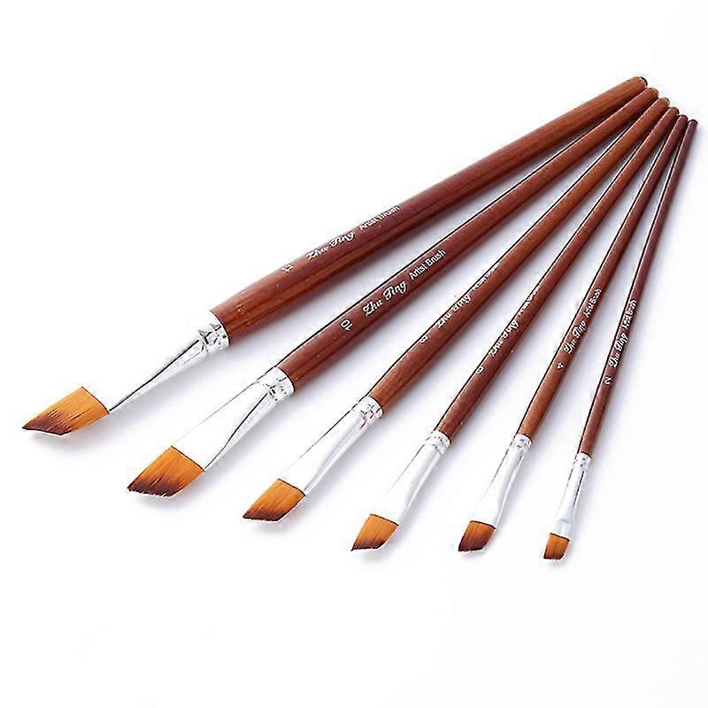 6pcs Paint Brushes