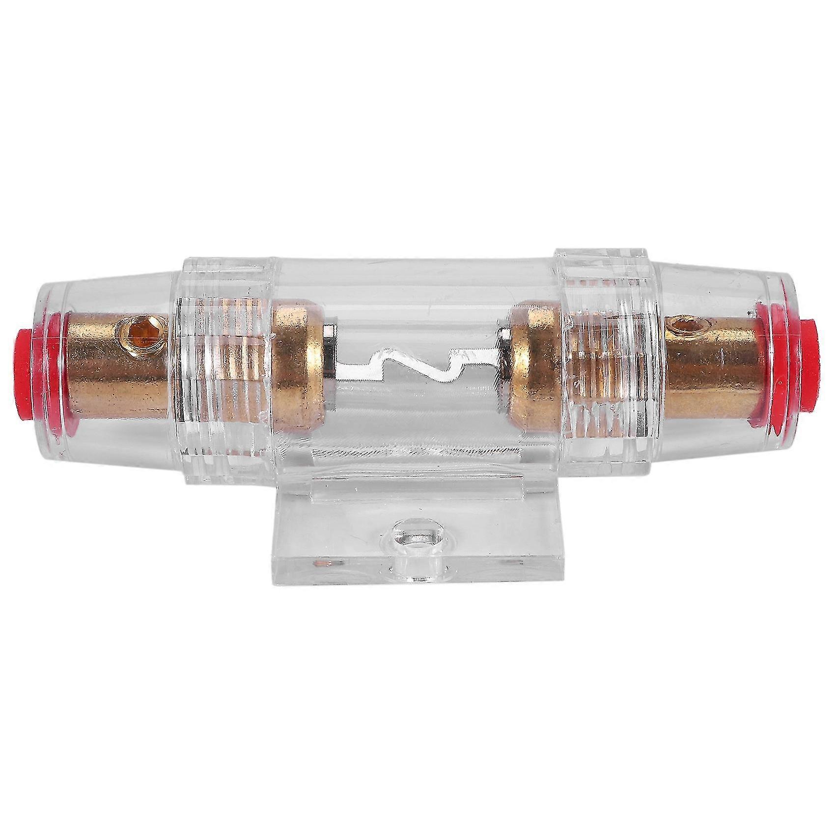 AUDEW Voiture Stro 8 Gauge AGU Support Porte Fusible et Fuse 60 Amp Audio Cable