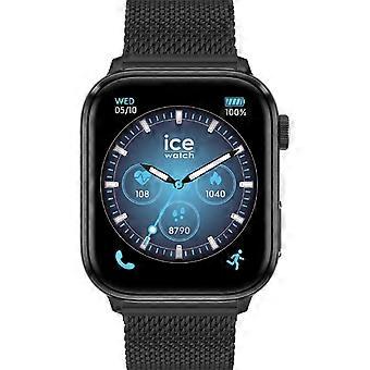 Montre connectée mixte Ice-Watch - 24300 ICE smart 3.0 - Musta - Milano - 1.78 AMOLED - GPS